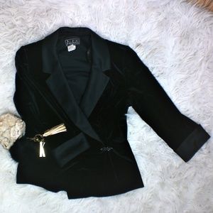 NEW! Velvet Blazer